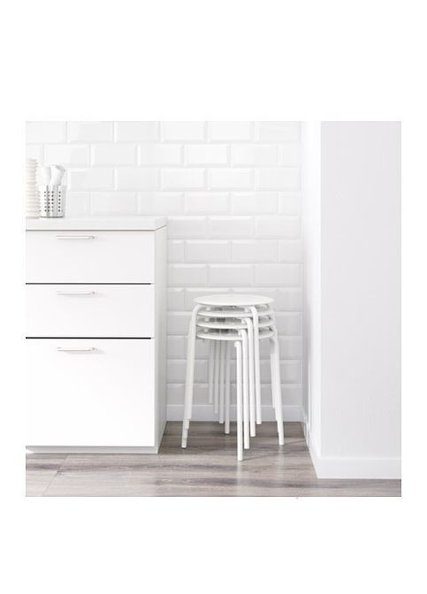 Табурет білий IKEA (272451882)