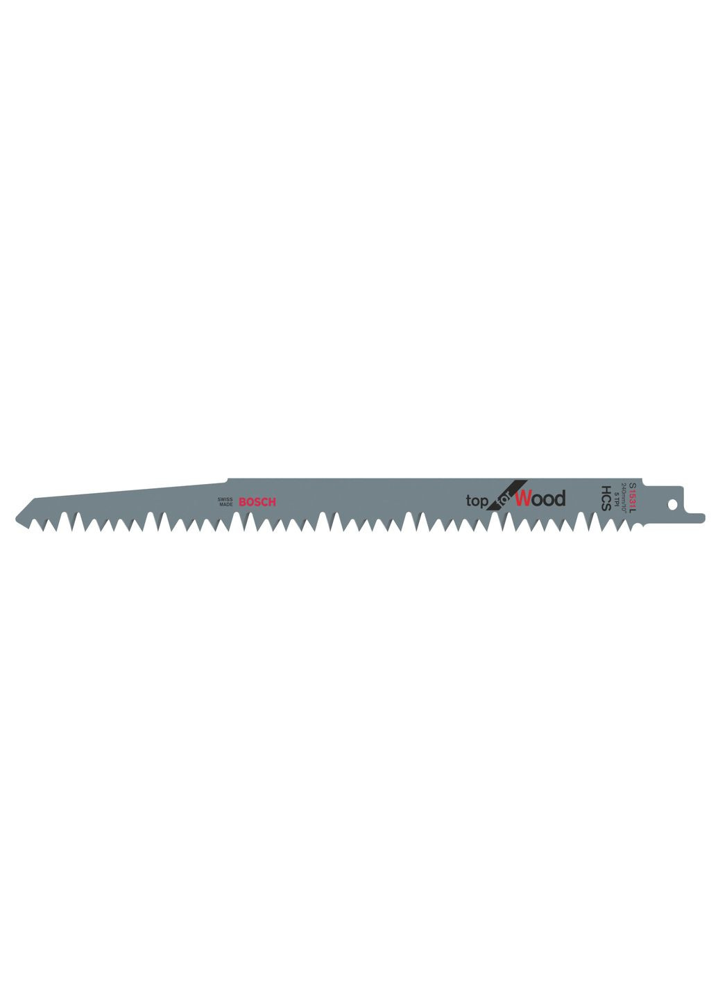 Пильное полотно HCS 2608650676 (S1531L, 240 мм) шабельное для ножовки (23378) Bosch (290253166)