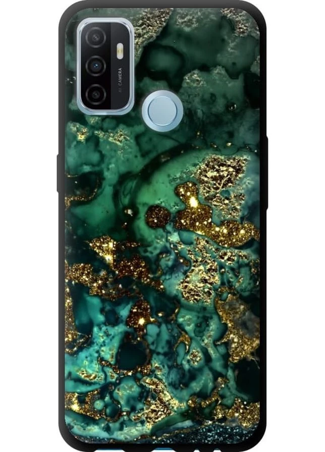 TPU чехол 'Мрамор золото богатство' для Endorphone Oppo A53 (276319266)
