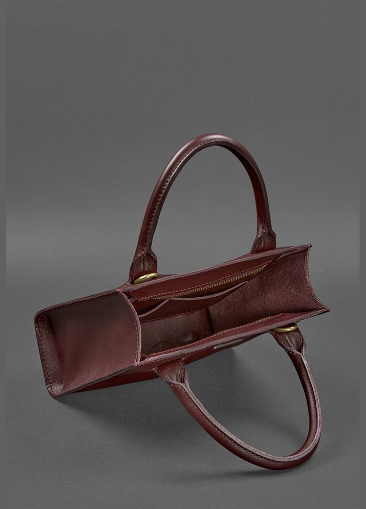 Кожаная женская сумка-кроссбоди бордовая (A-027158) BlankNote (327874227)