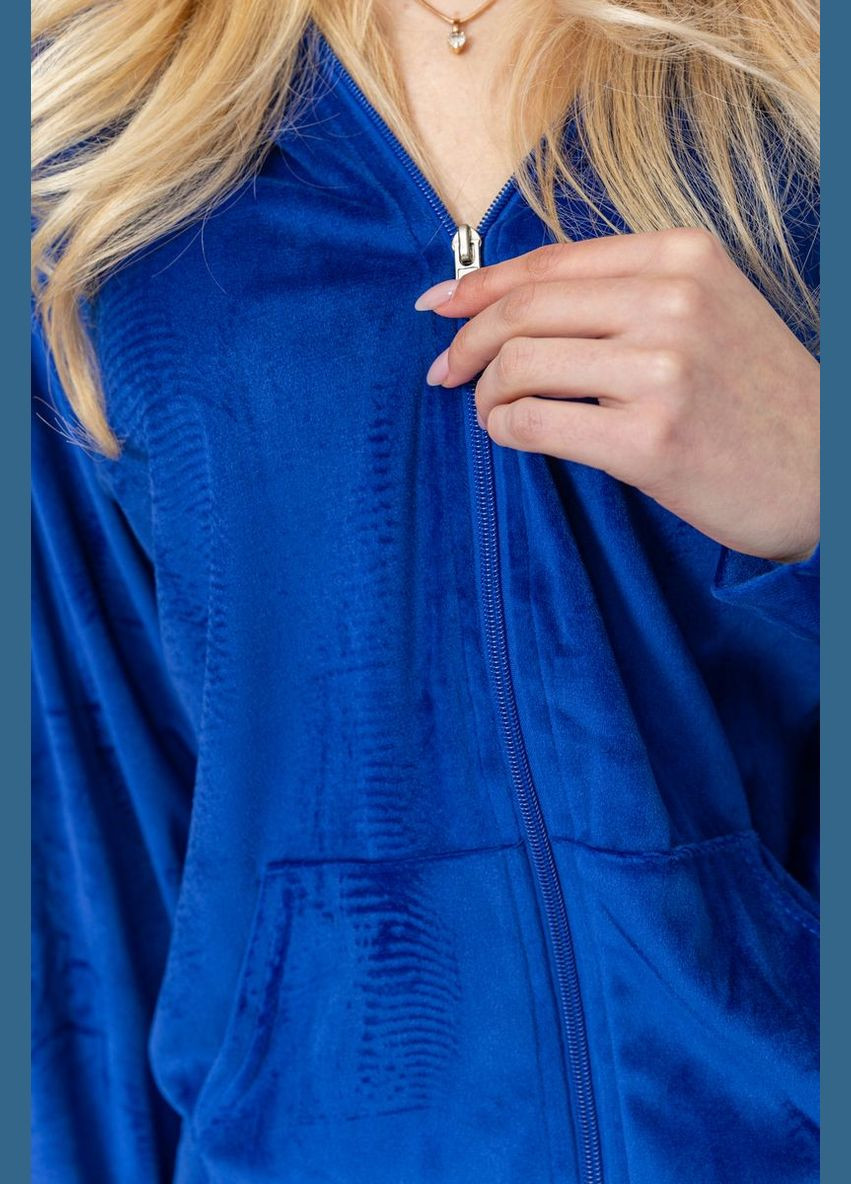 Спортивний костюм жіночий велюровий електрик розмір ML (sku_244R20304) Ager (316319308)