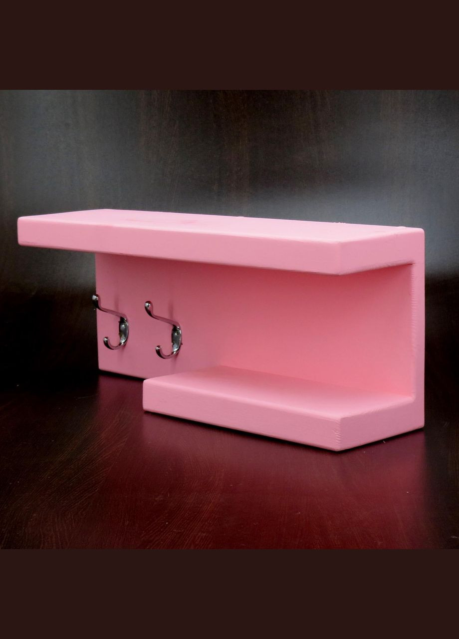 Полка для ванной из дерева Бонн барби (ВНП-000850) No Brand (328090775)