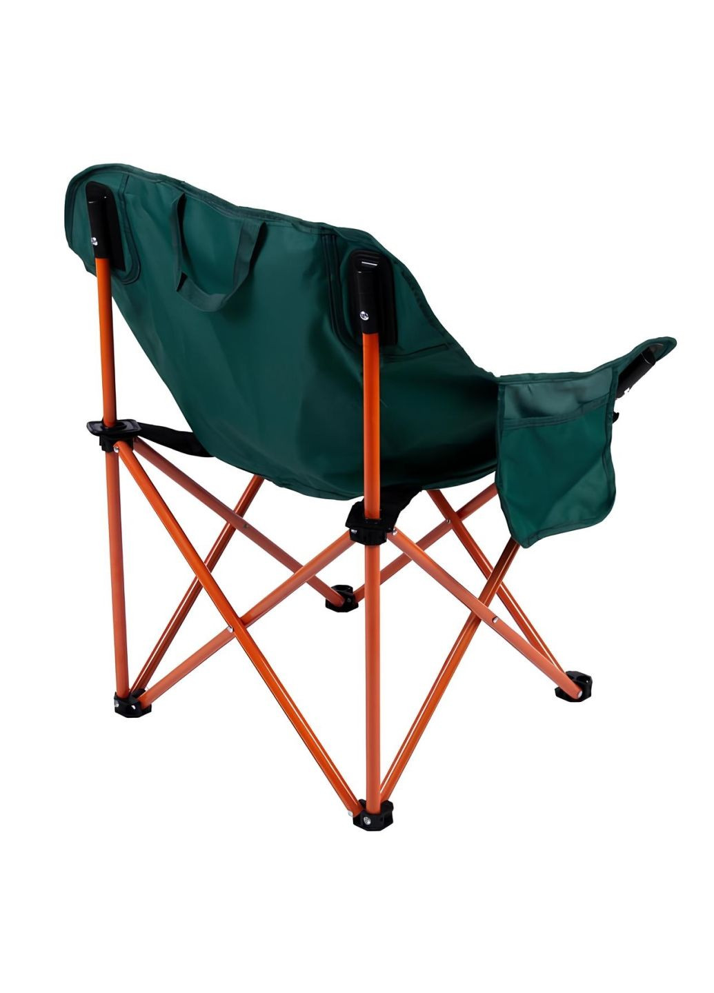 Складне туристичне кемпінгове крісло з чохлом Зелене More Camping Chair (329728406)