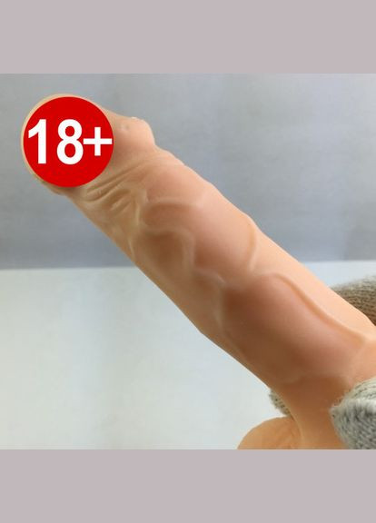 Фаллоімітатор силіконовий Tigran S3 172x35 мм на присосці реалістичний No Brand (303910690)