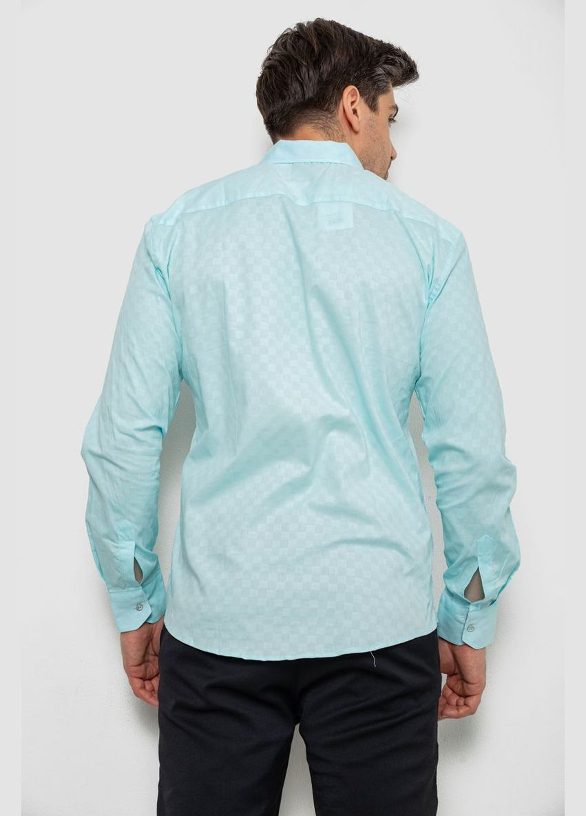 Сорочка чоловіча однотонна, колір блакитний, 214R7075 Ager (342370712)