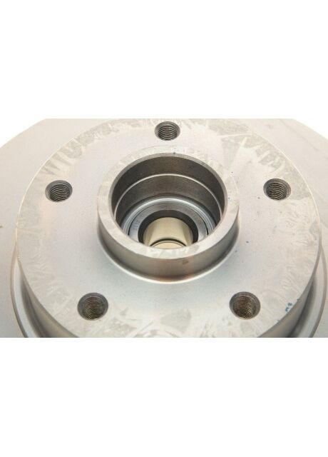 Диск гальмівний (задній) Renault Megane III/Scenic III 08- (260x8) (+ABS) (з підшипником) BG9112RS UA63 Delphi (345784619)