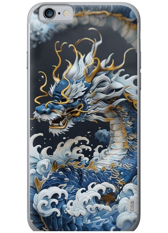 Силіконовий чохол 'Водяний дракон' для Endorphone apple iphone 6s (291421595)