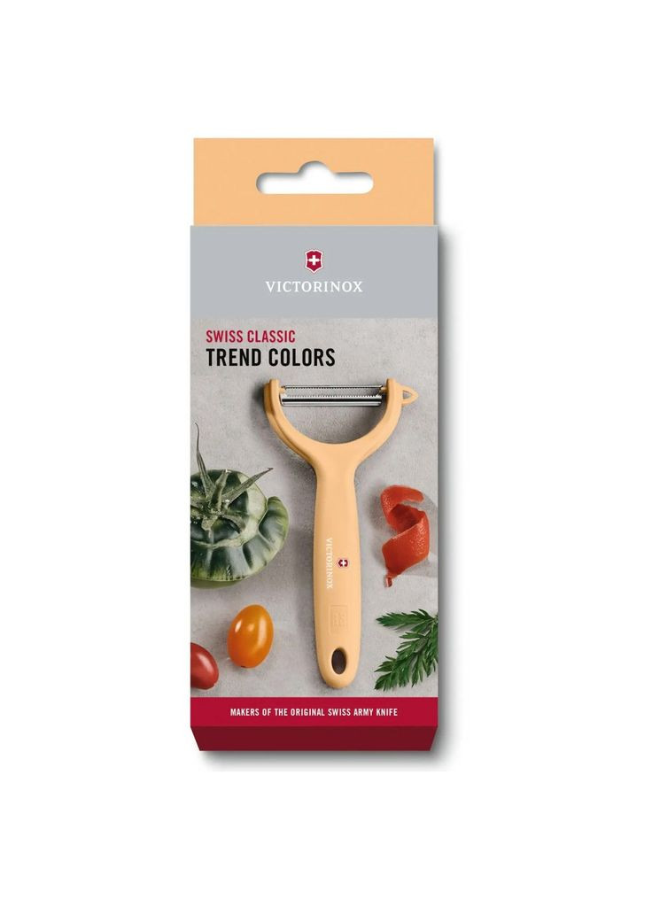 Овочечистка (m132836) Victorinox Tomato and Kiwi Light Orange (366567771)