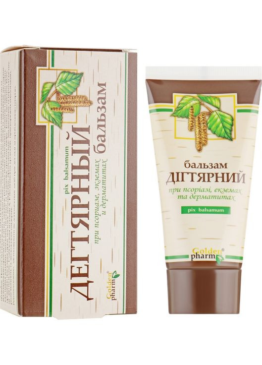Дегтярний бальзам 50ml (110513-2856) Голден-Фарм (368626045)