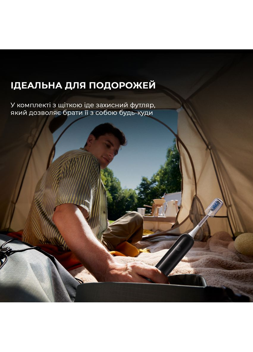 Зубна електрощітка Fresh Black (ATB13A-BK) Mova (370621113)