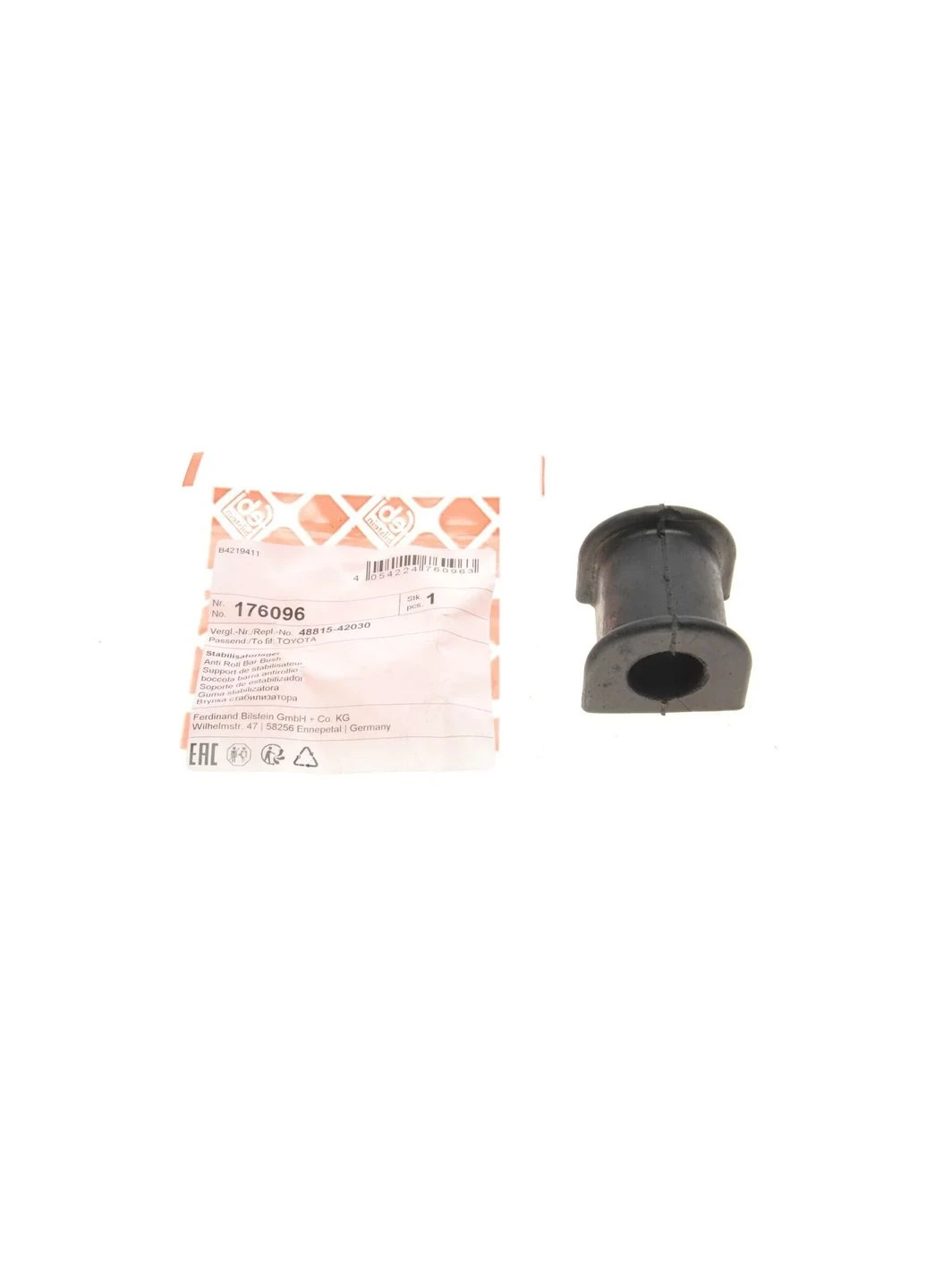 Втулка стабілізатора (заднього) Toyota Rav4 00-05 (d=18.5mm) 176096 (opt-om) Febi Bilstein (340414180)