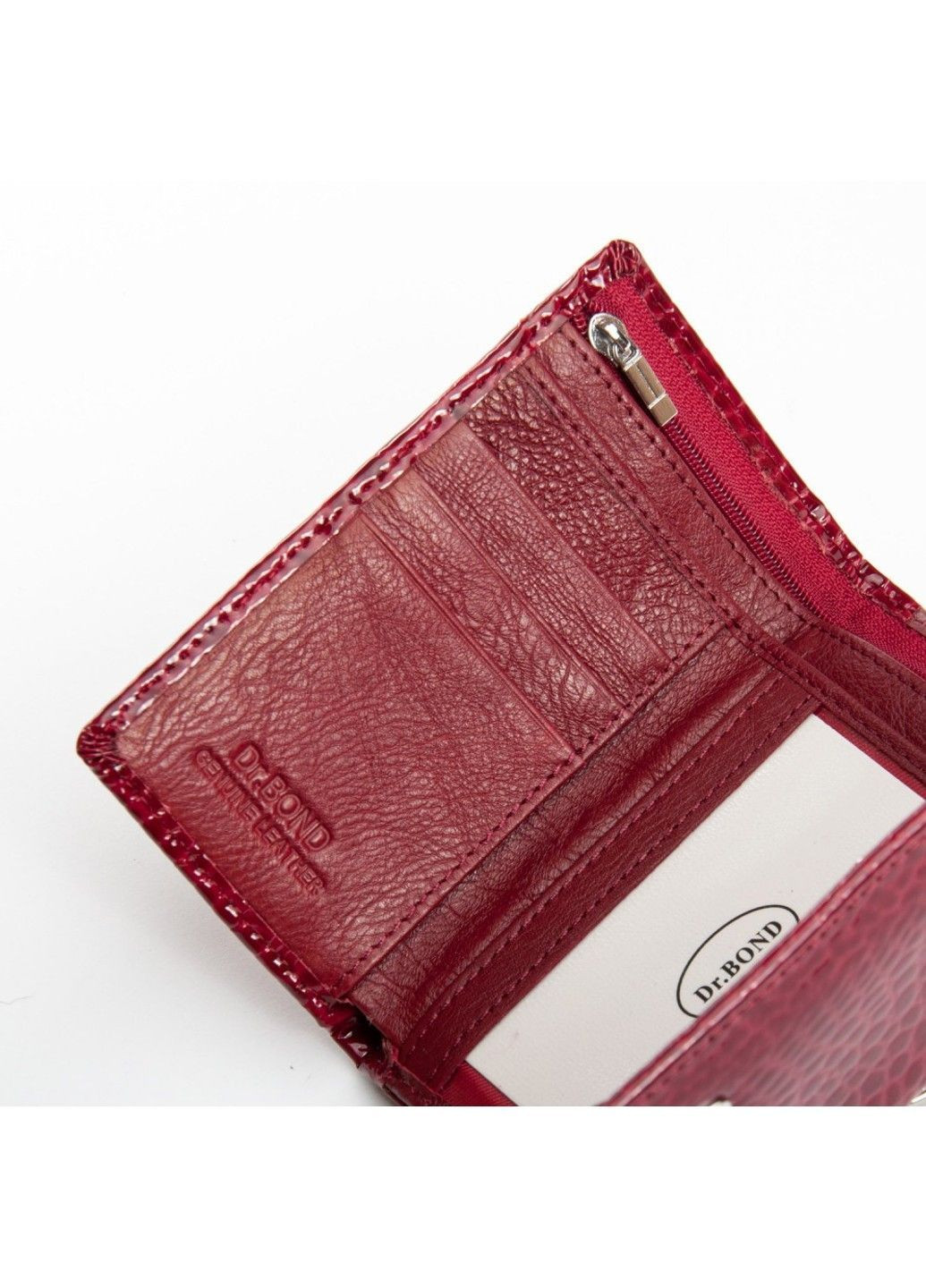 Жіночий лаковий шкіряний гаманець PE PEW214 red Dr. Bond (363254145)