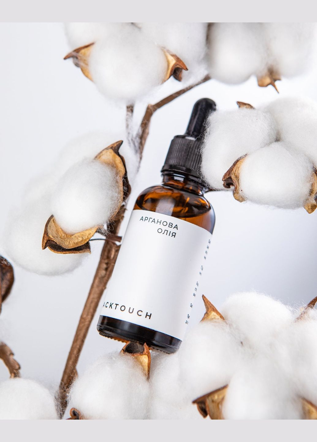 Комплект Дерев'яний шкребок Energy i Арганова олія, 30 мл BlackTouch (293247310)