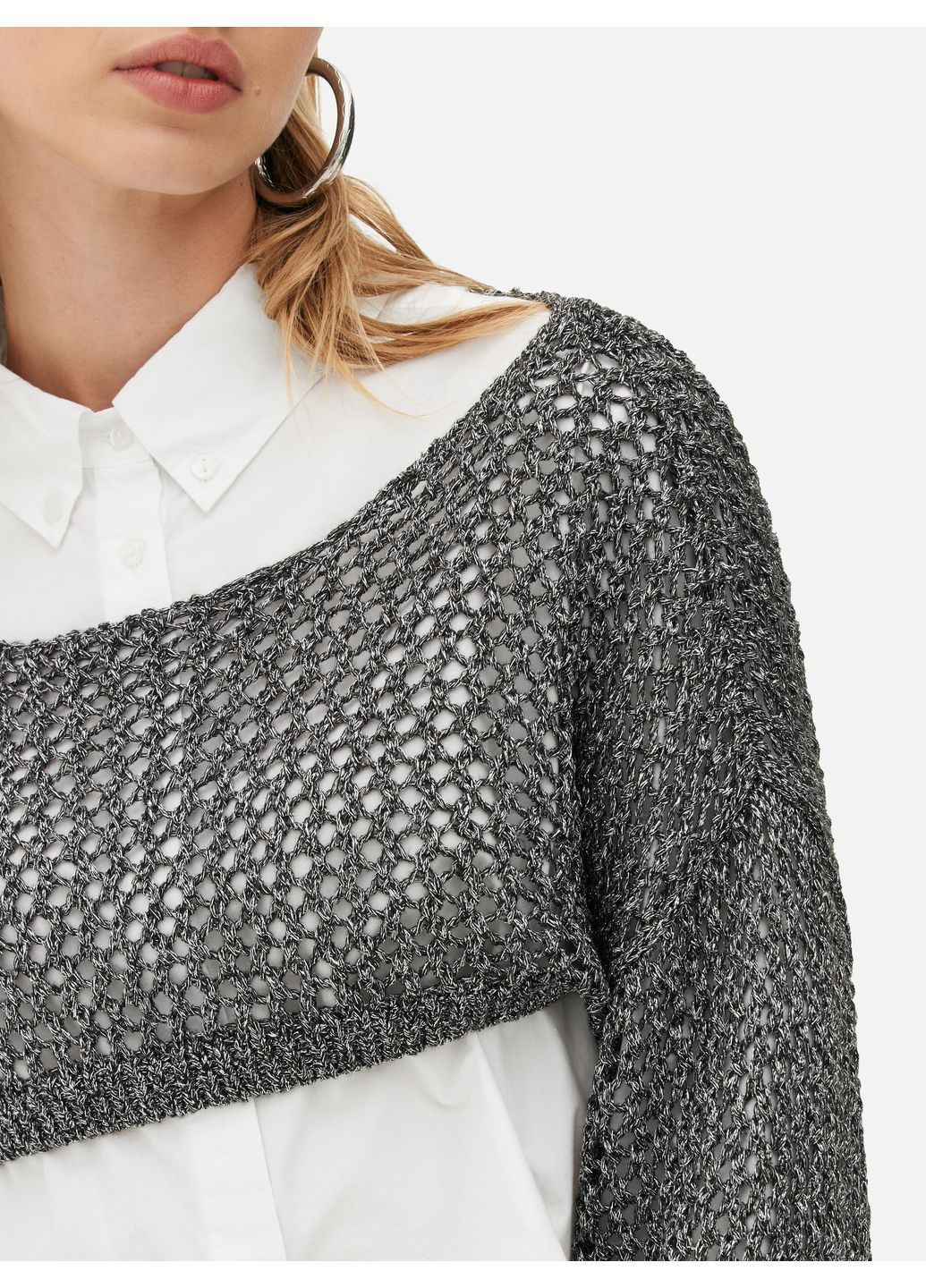 Топ демісезон,чорний-сріблястий, Primark (364357717)