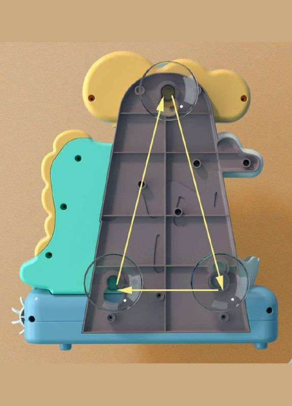 Гра для ванні водоспад 2018 Динозаврики Fun Game (327216535)