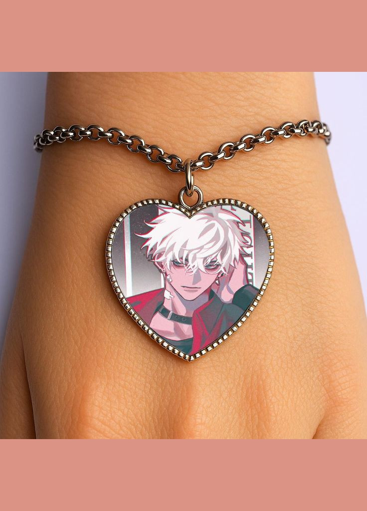 Браслет Аниме Агенты времени #011 (сердце) No Brand (329331306)