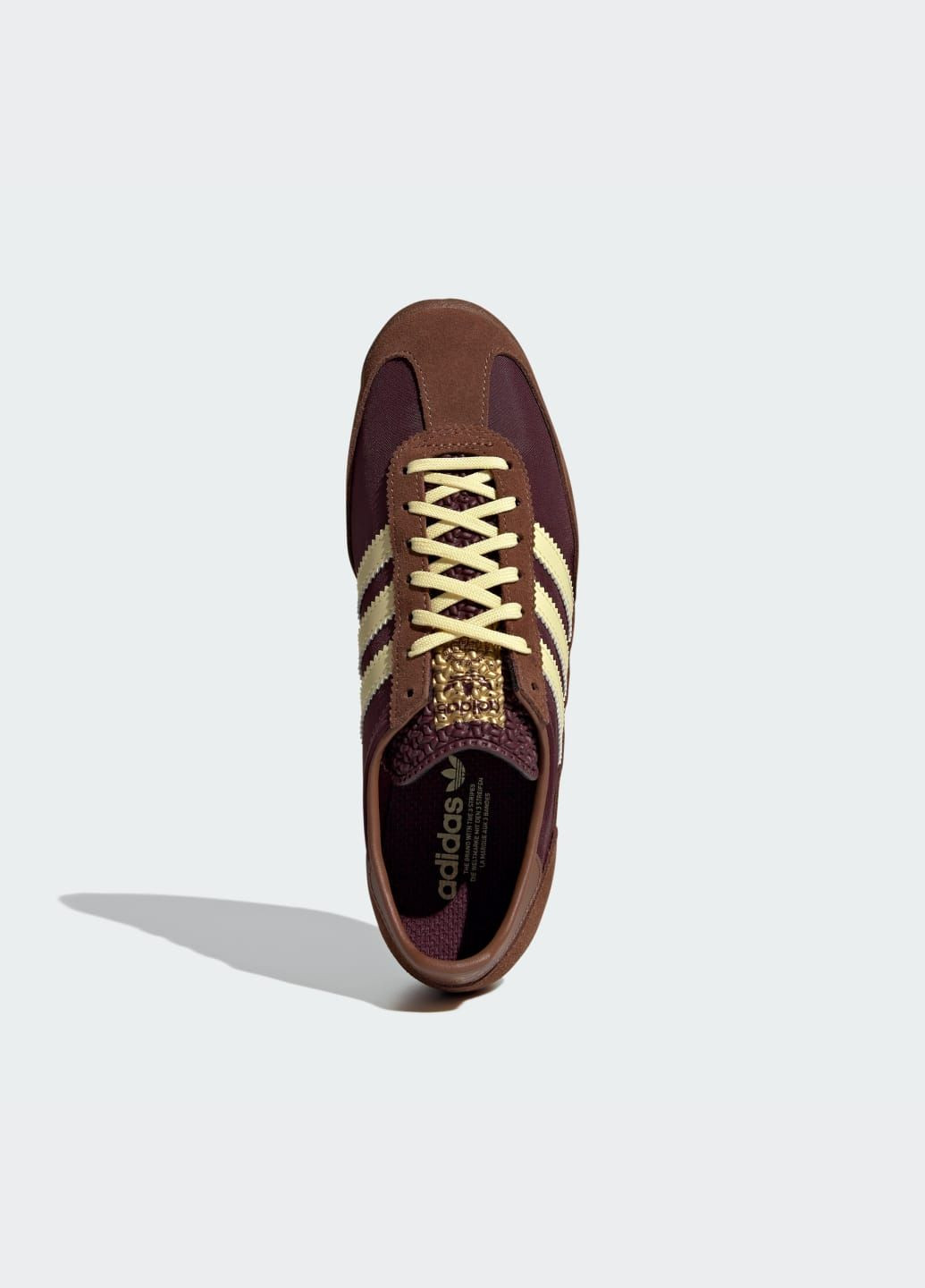 Кроссовки SL72 OG adidas бордовые всесезоны (336884916)