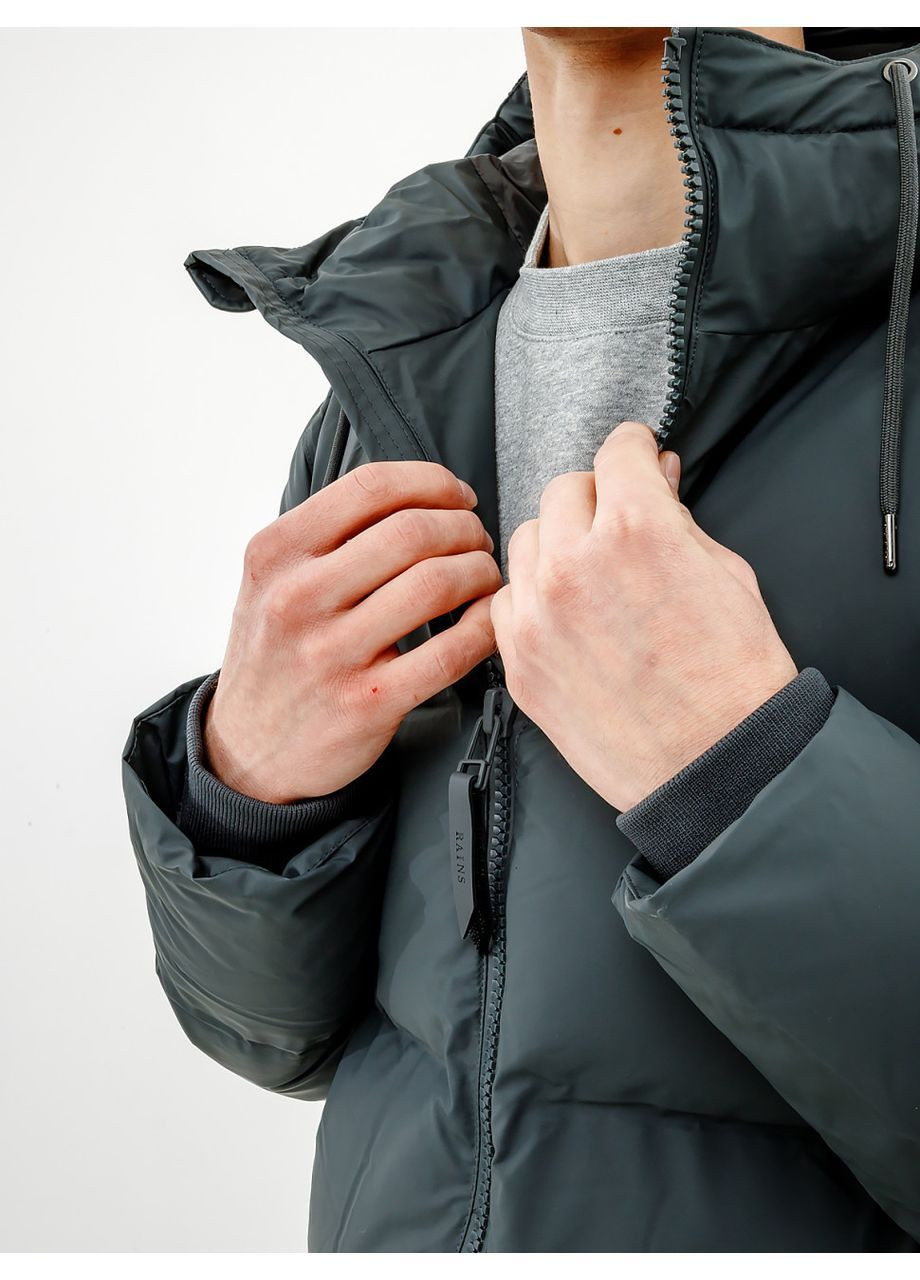 Сіра зимня куртка jackets 1507-slate Rains