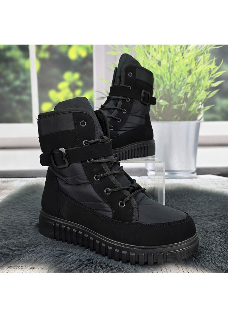 Черевики-дутики жіночі на хутрі Progress (365718470)