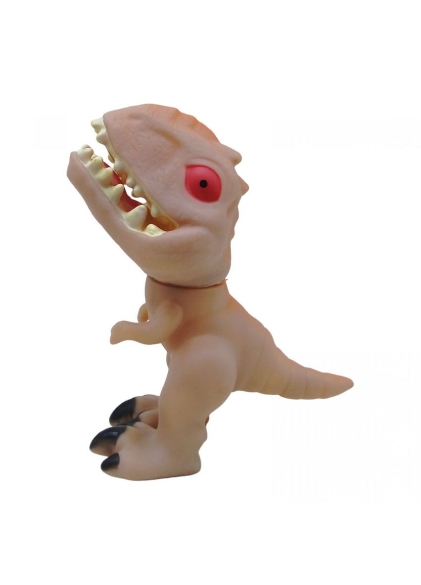 Резиновая игрушка "Динозавр" (бежевый) MIC (294727532)