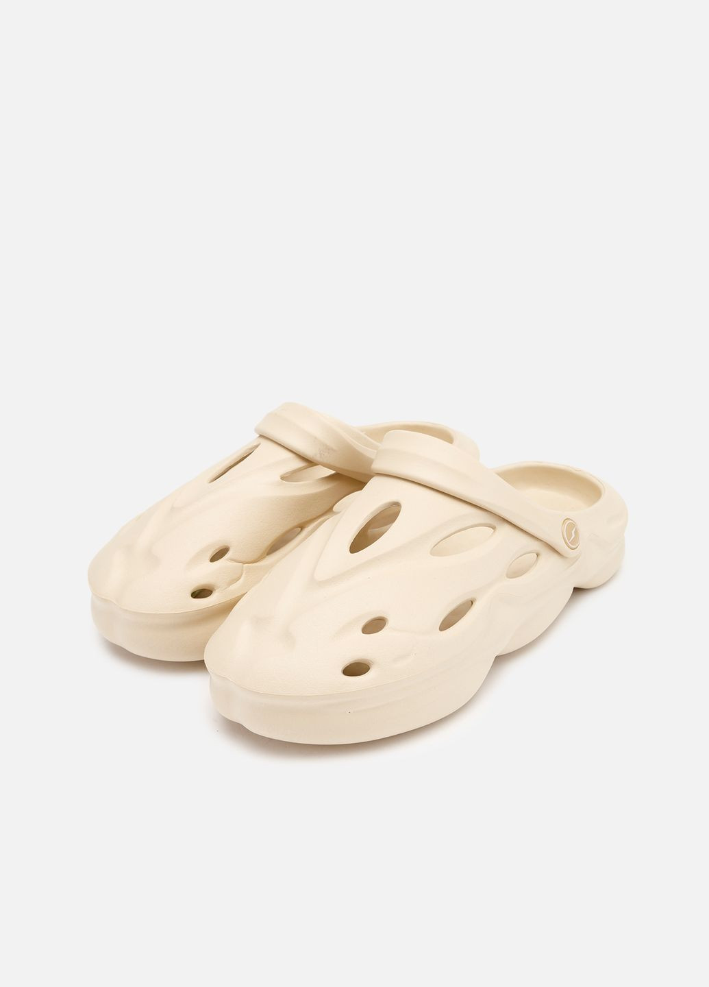 Мужские кроксы цвет бежевый ЦБ-00263841 Stilli (308024552)