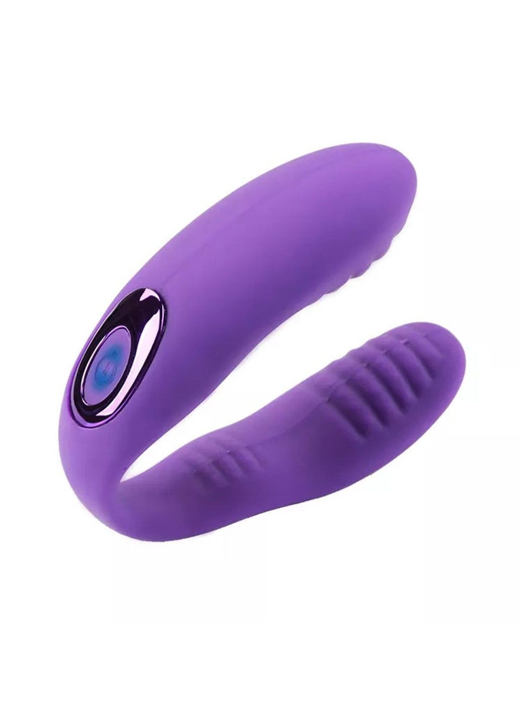 Двойной вибратор фиолетового цвета (USB) We Love (284278453)