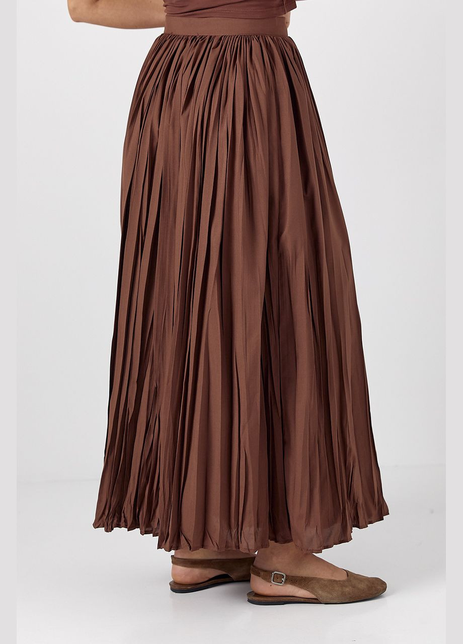 Плісована спідниця максі Lurex (322343088)