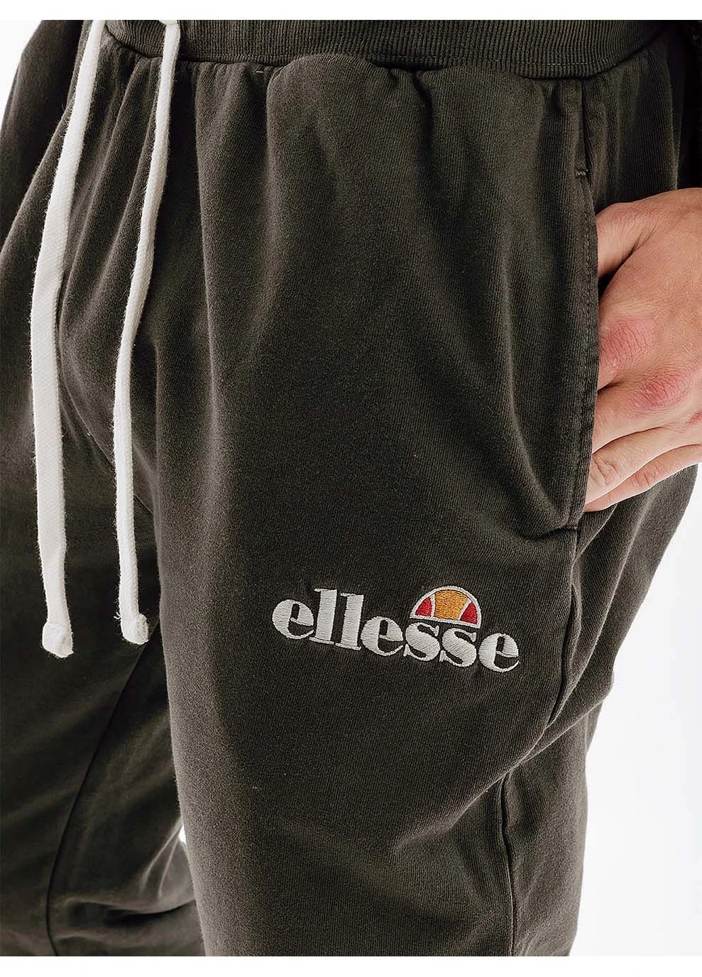 Серые демисезонные брюки Ellesse