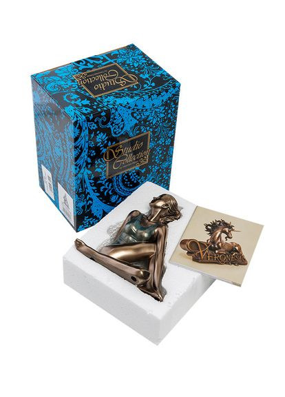 Статуэтка Йогиня 13 см 1905676 бронзовое покрытие Veronese (346532292)