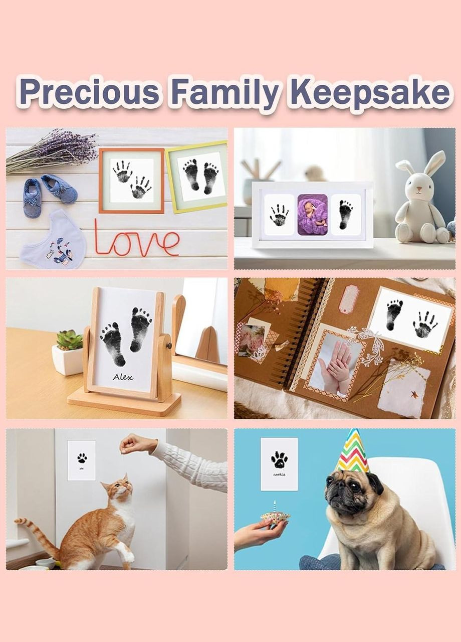 Набор для создания отпечатков детских ручек и ножек No Brand (342098991)