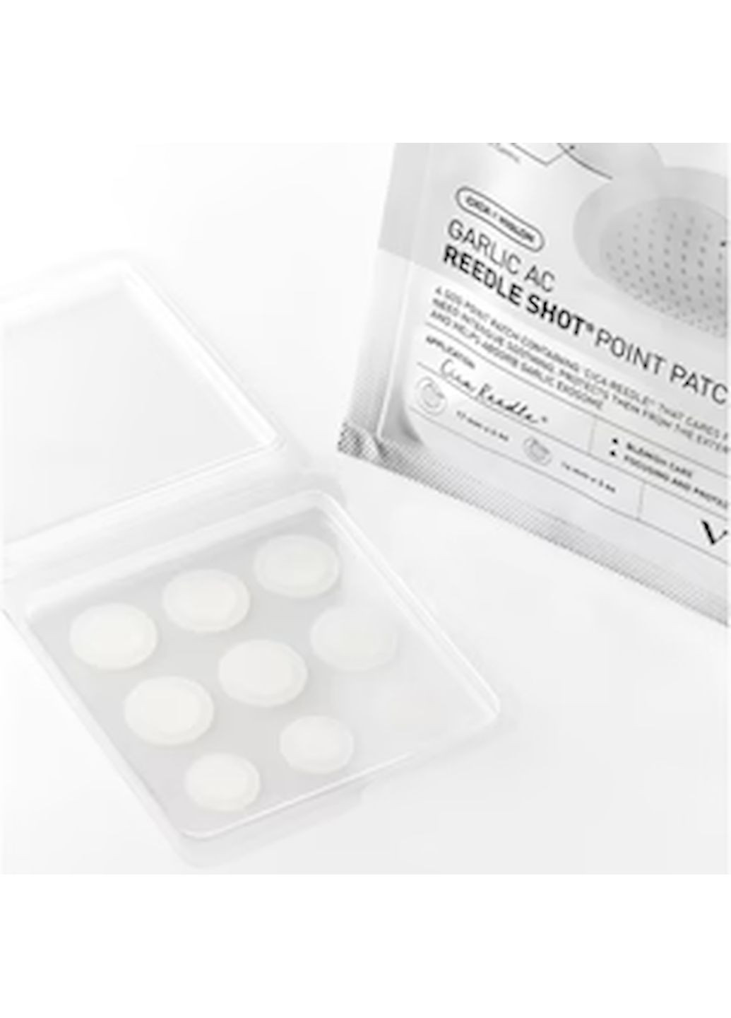 Точкові патчі Garlic AC Reedle Shot Point Patch з мікроголками від прищів 9 шт VT Cosmetics (337526238)