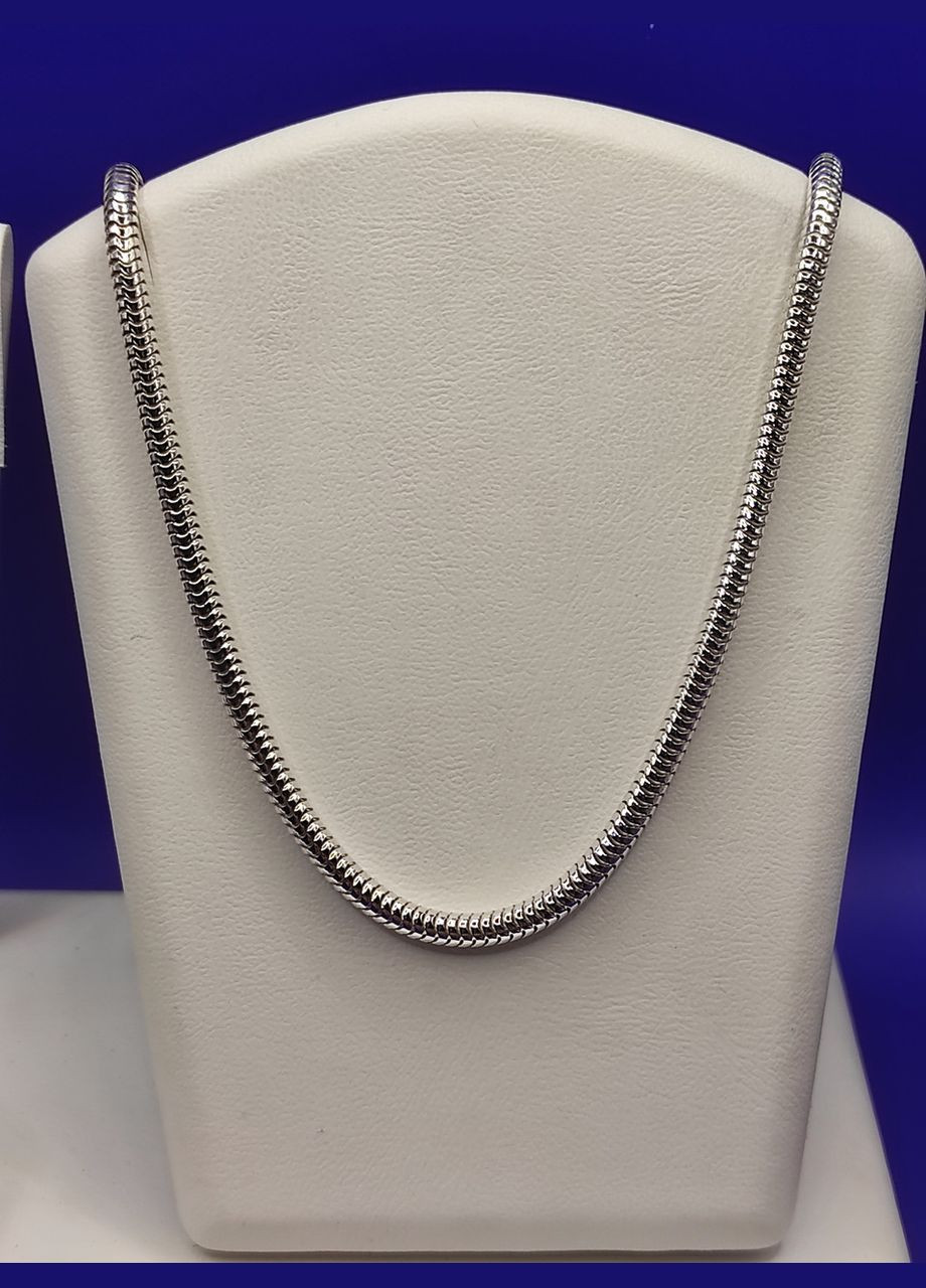 Срібний ланцюжок "Снейк" товщина 3 мм Shiny 030 500, 50см, 15.2 No Brand (332806796)