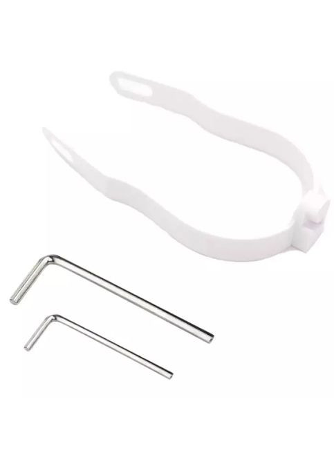 Крепление заднего крыла (8,5 - 10 дюймов) для электросамоката, белое - Xiaomi M365 / PRO No Brand (368785499)