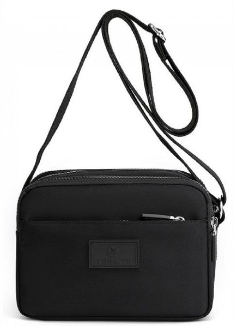 Жіноча наплічна сумка, крос-боді Чорна Confident (334256426)