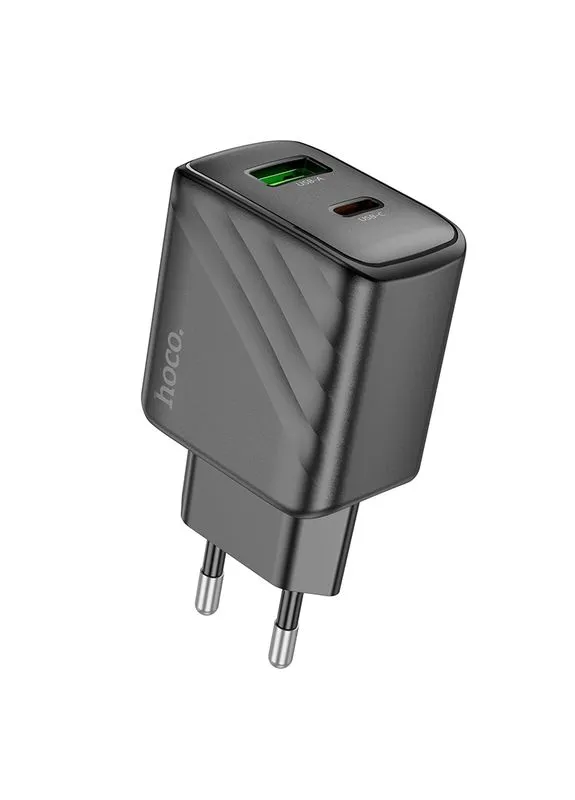 Мережевий Зарядний Пристрій CS23A 1USB/1USB-C PD/QC 30W Hoco (337994989)