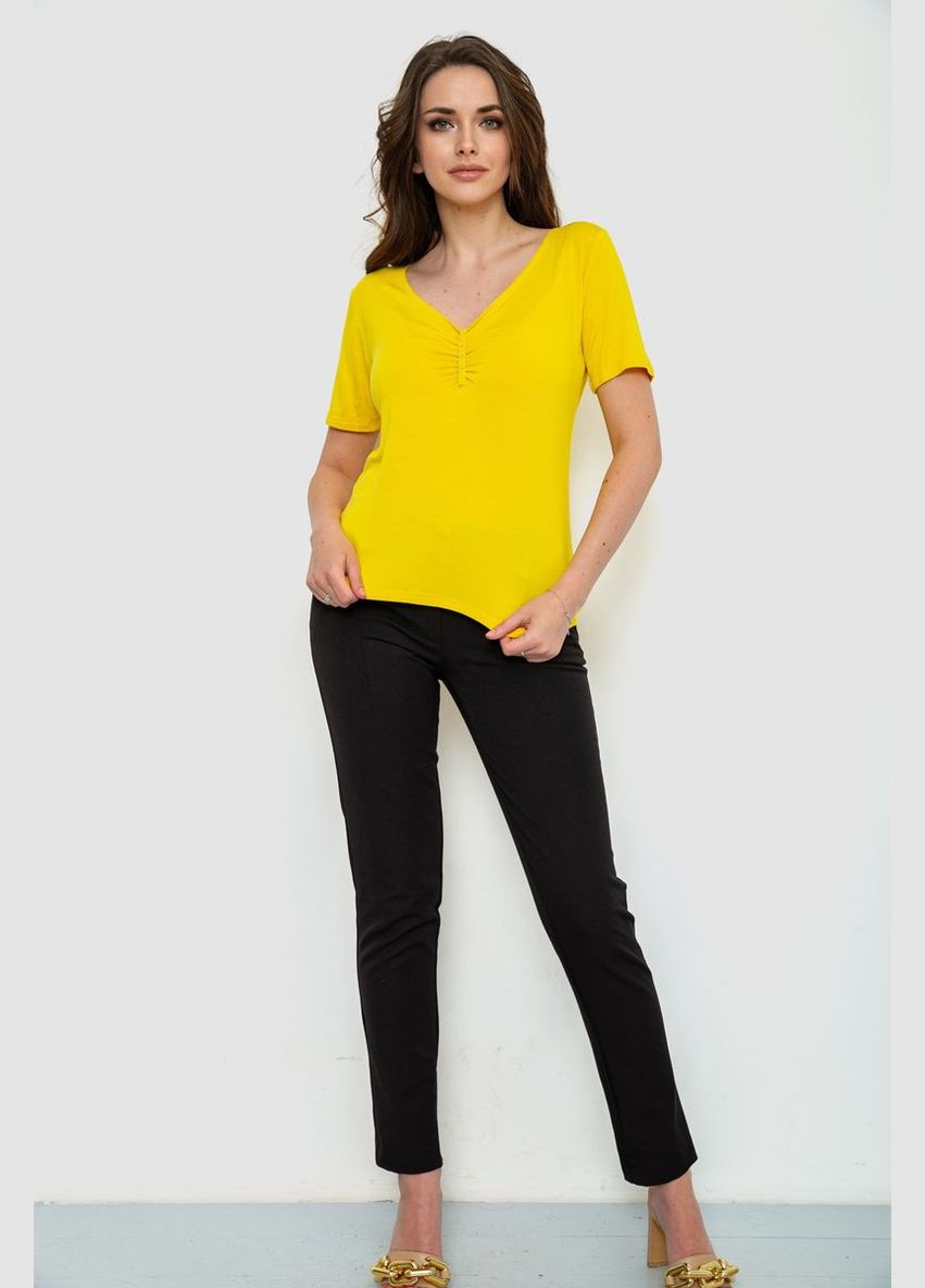 Жовта футболка жіноча Ager 186R609