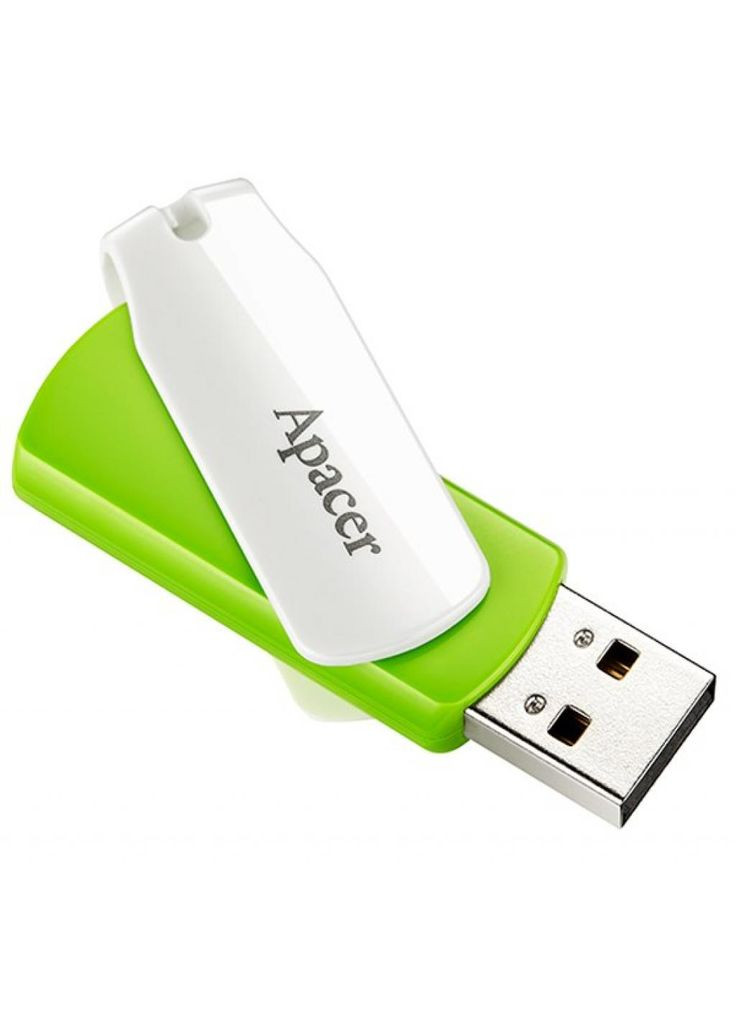 USB флеш накопичувач (AP64GAH335G1) Apacer 64gb ah335 green usb 2.0 (268140000)