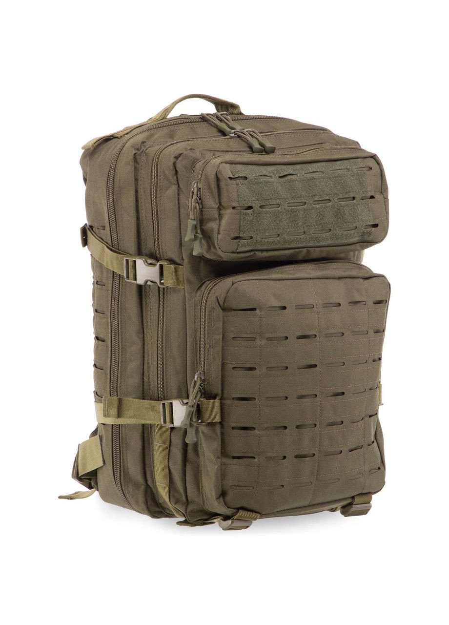 Рюкзак тактический трехдневный штурмовой (нейлон, полиэстер 600D, р-р 50x29x23см, 34л, ) (TY-8819_Оливковый) SP-Sport (361435971)