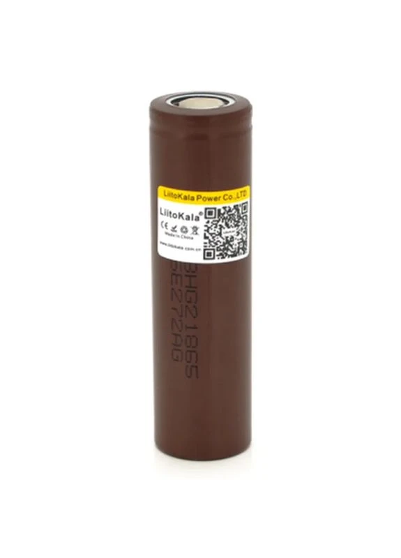 Акумулятор 18650 3000mAh (2850-3000mah), 30A, 3.7V (2.75-4.2V), Brown, PVC BOX (Lii-HG2) LiitoKala (400482080)