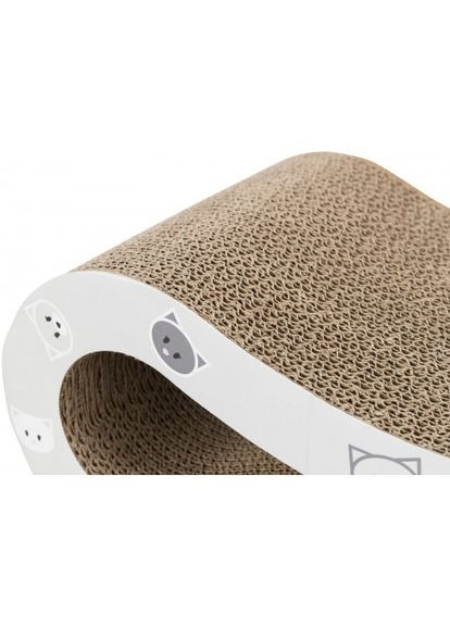 Волос для котов, с кошачьей мятой, картон, 48х16х22 см (серый) Trixie (356696297)