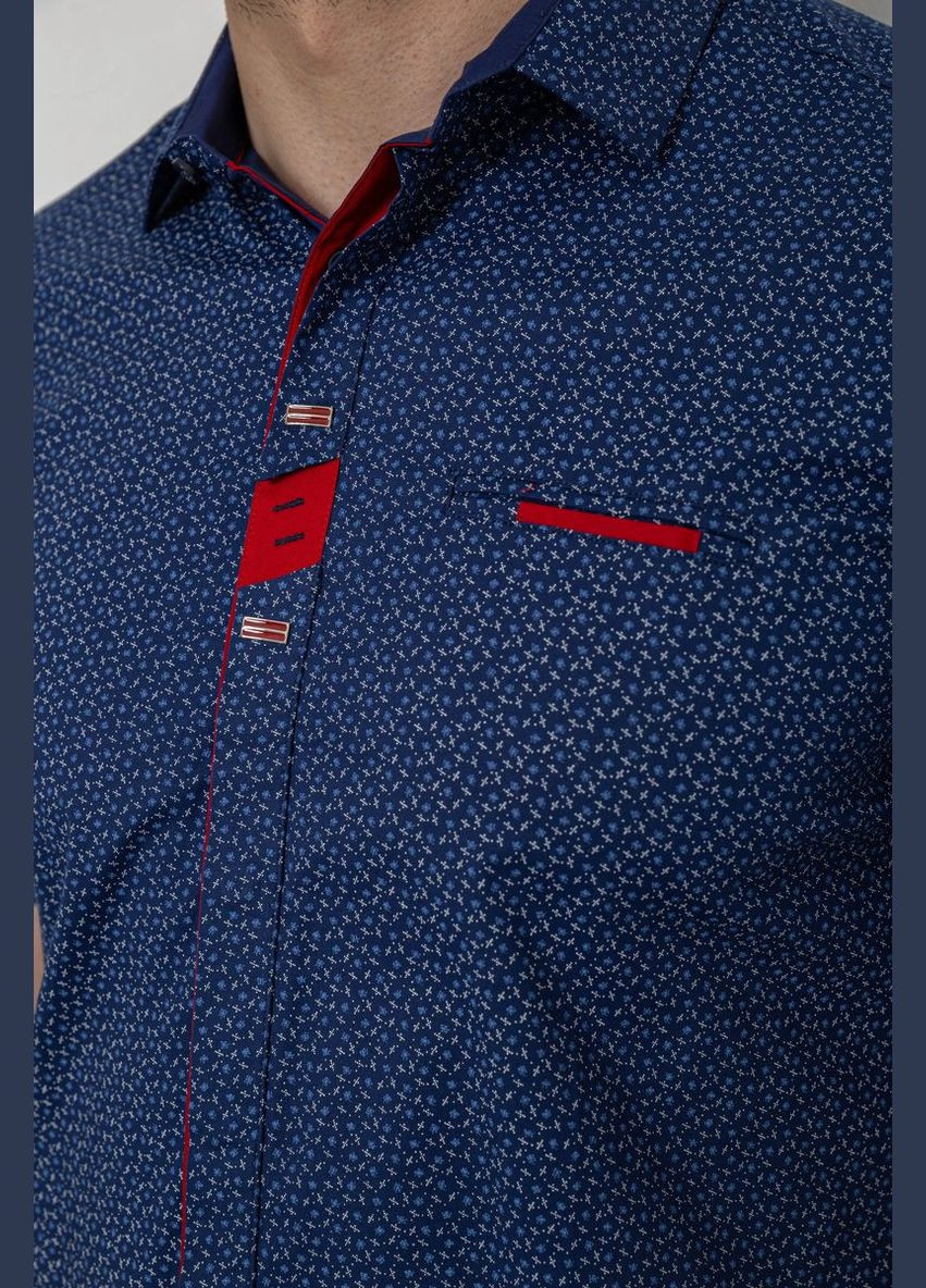 Синяя рубашка Ager