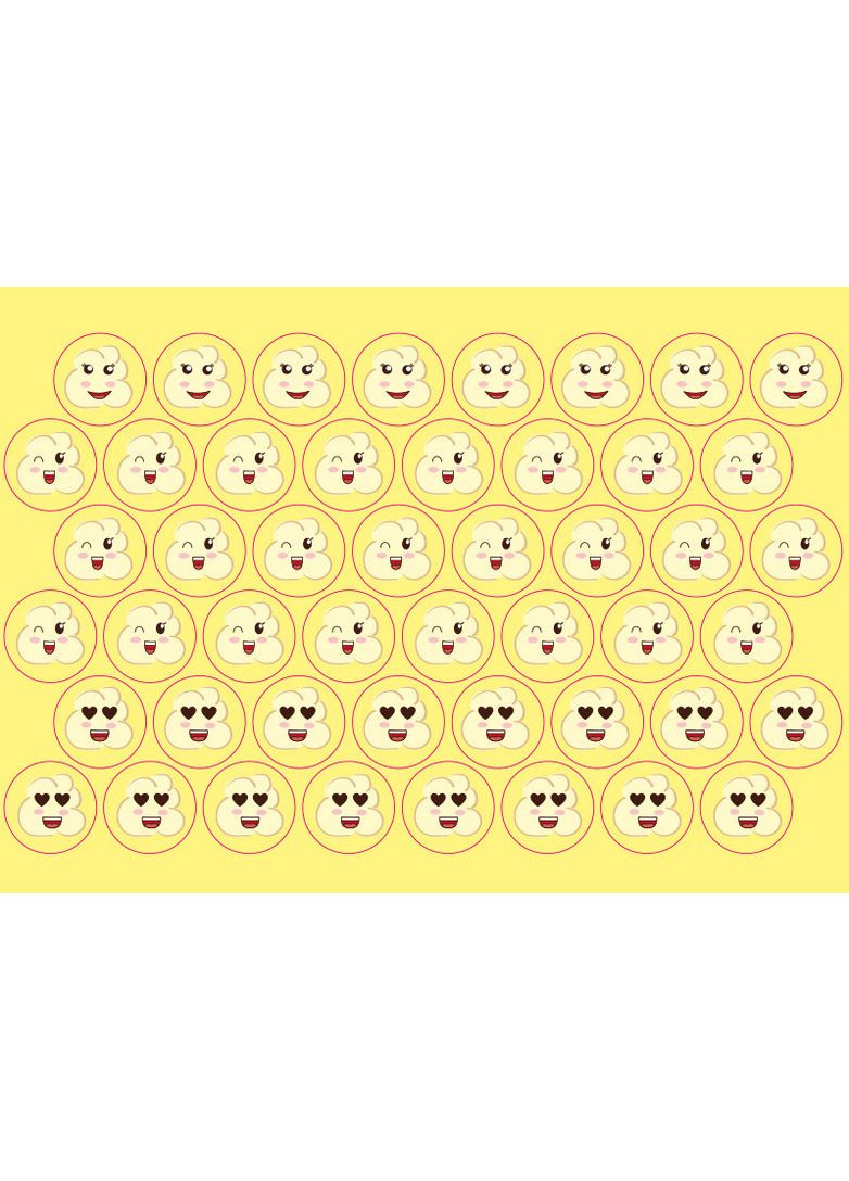 Веселый попкорн с цифрами No Brand (368829016)