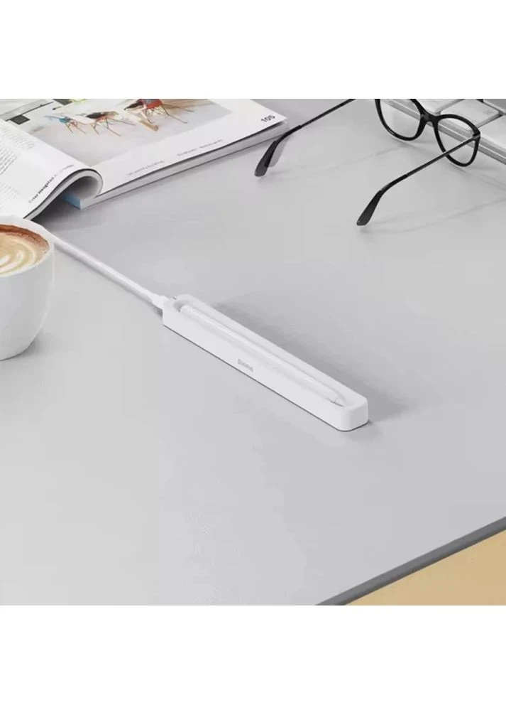 Кейс для зарядки стилуса Baseus бездротовий Moon White 35 г No Brand Smooth Writing (402761997)