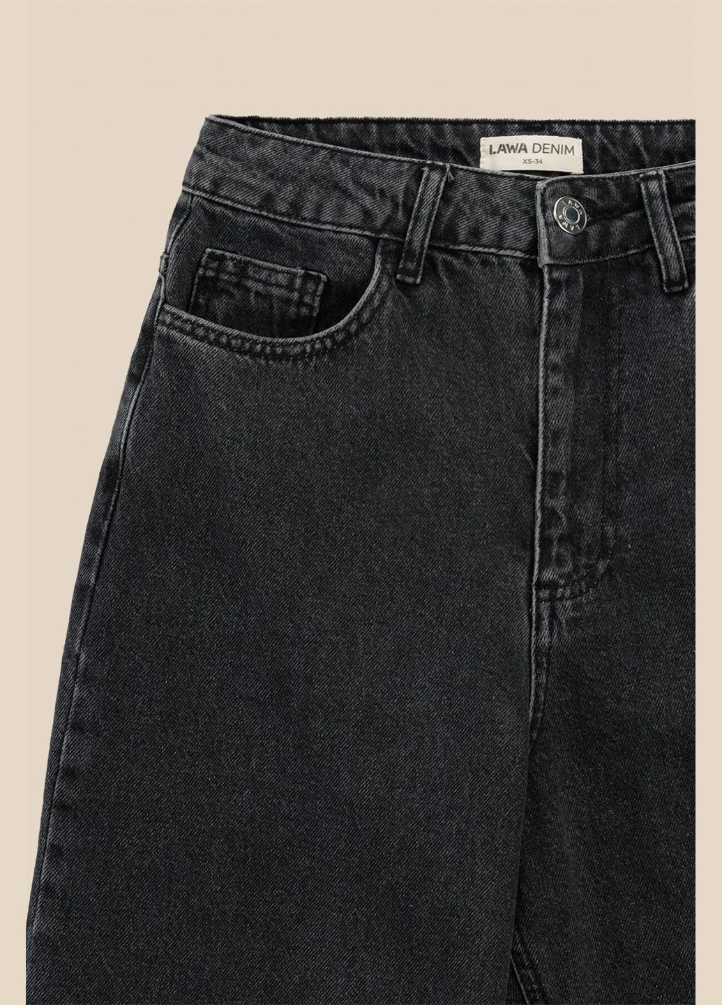 Джинси Mom Fit жіночі WBC02449 shop (2000990827982) LAWA - (329057637)