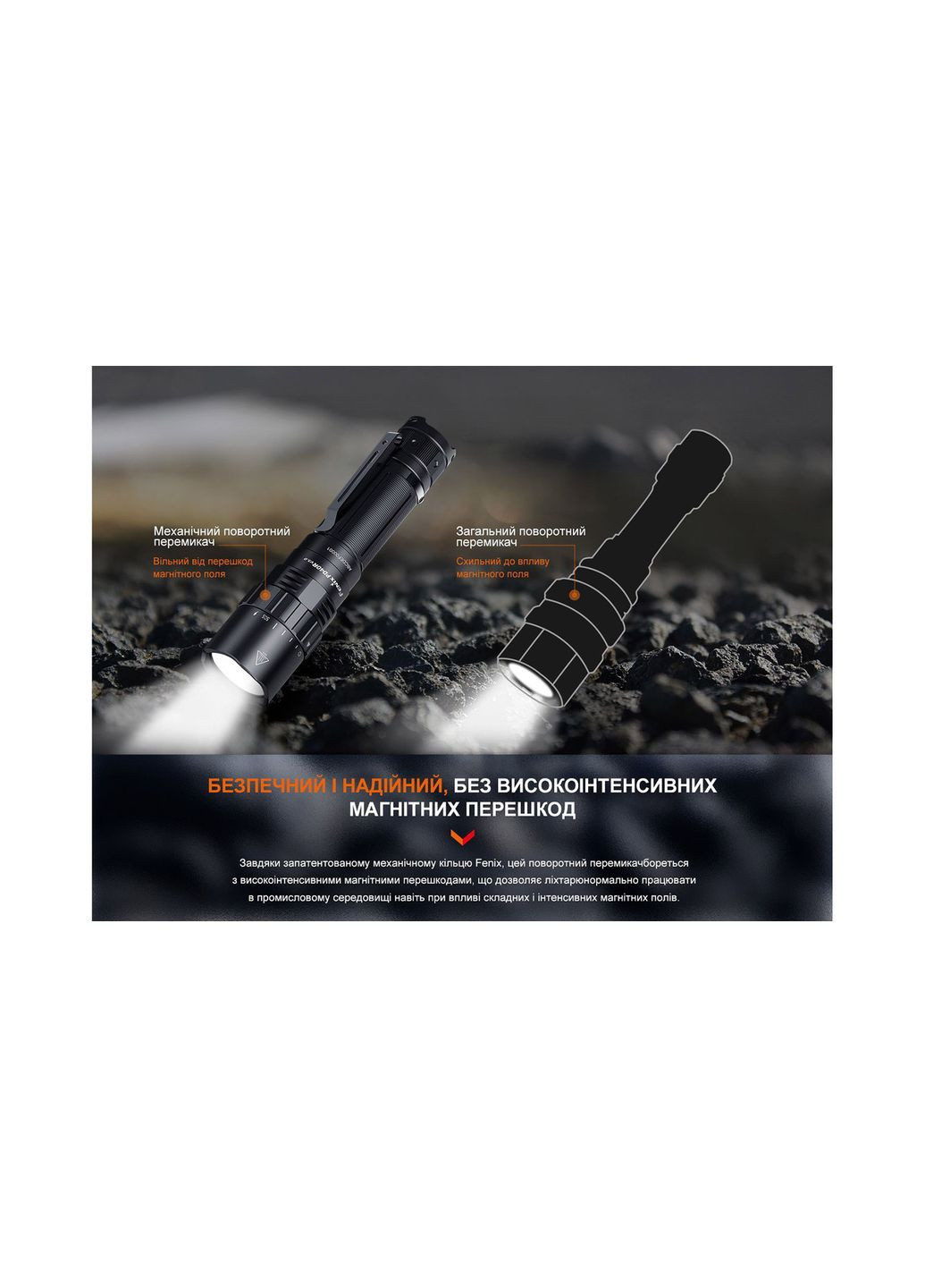 Ліхтар ручний PD40R V3.0, 3000 lm Fenix (369373055)