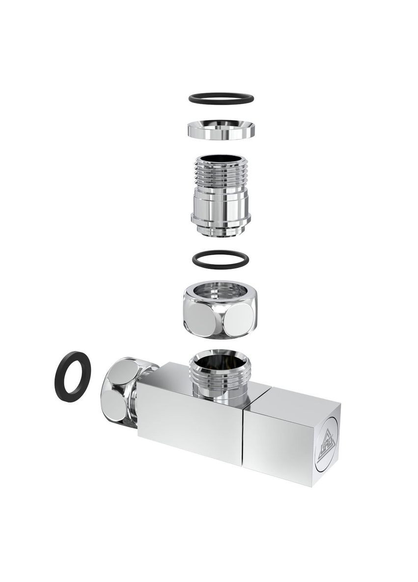 Кран угловой 1/2" - 3/4" Кватро Классик 2шт. (LX-851) Laris (336937685)