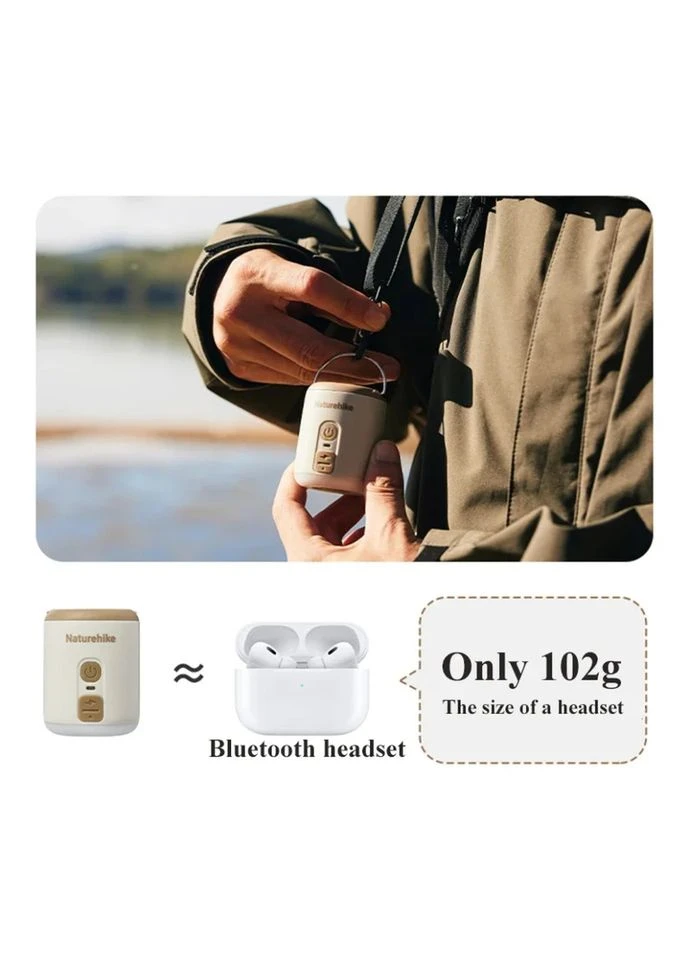 Мини насос - ночник - вентилятор CNK2300DQ022, бежевый Naturehike (393955377)