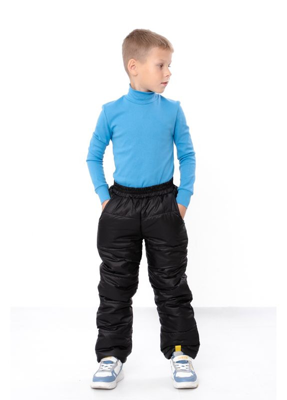 Черные повседневный зимние брюки Носи своє