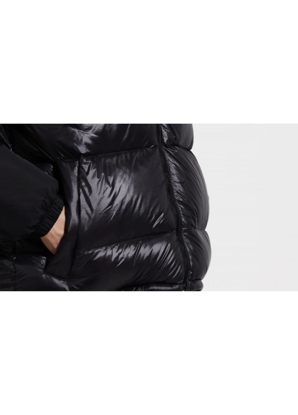 Чорна пуховик чоловічий down regen hooded puffer jacket black hl9181 adidas