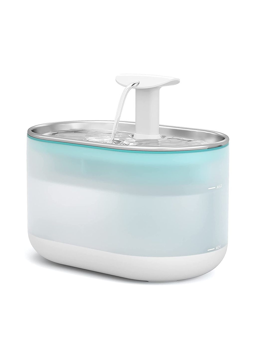 Питний фонтан для котів та собак 2.1L, поїлка для кота та собак з фільтром, Металік Petrust (299915618)